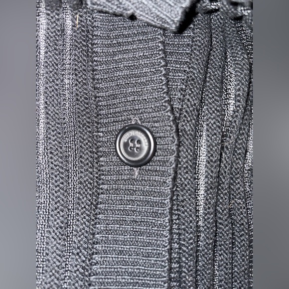 Just Cavalli Black Boxy Button-Up Cardigan - Size S - Picture 7 of 13